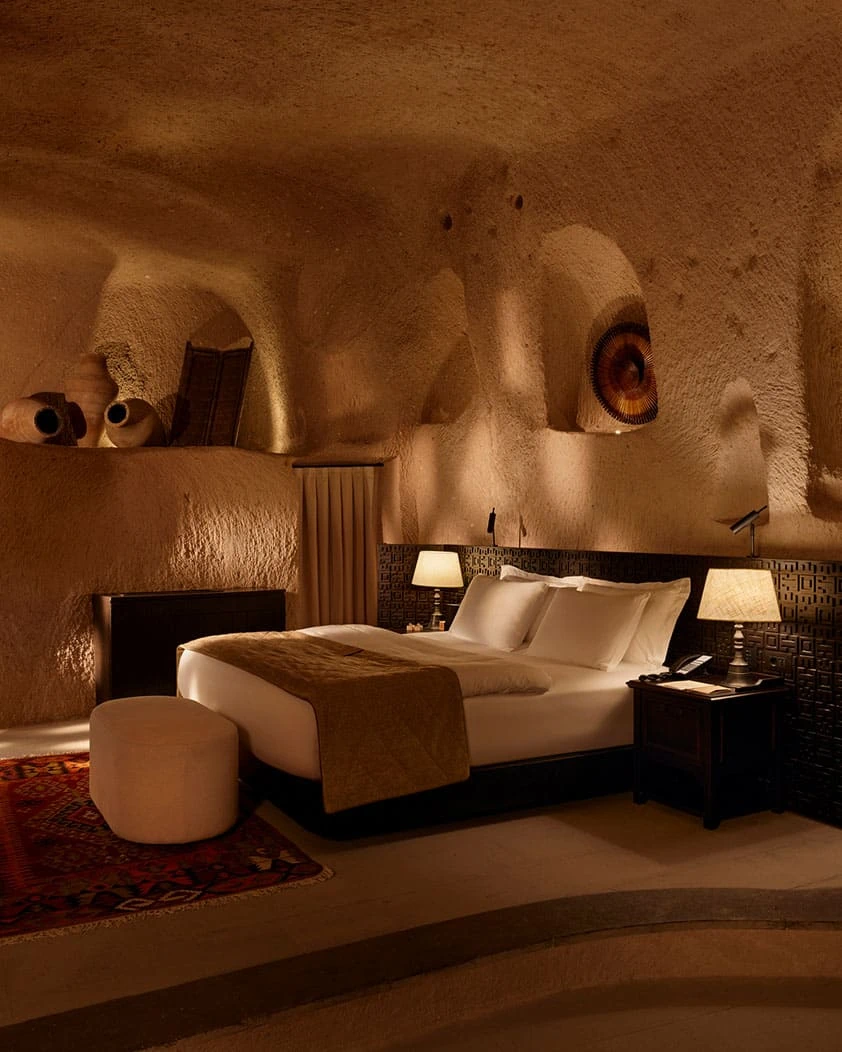 Cave Splendid Suite cave room at Argos in Cappadocia