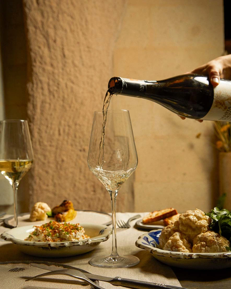 Bezirhane stone wine cellar at Argos in Cappadocia