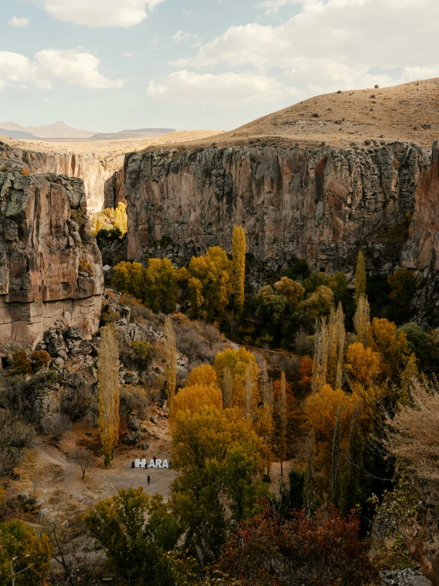 Cappadocia rock valleys around Argos in Cappadocia