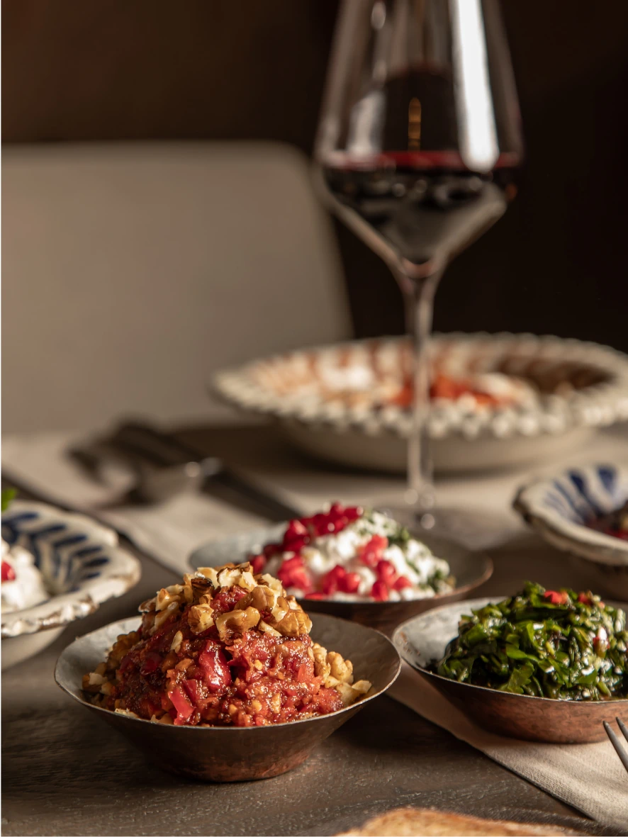 Set dining table at Nahita, Argos in Cappadocia