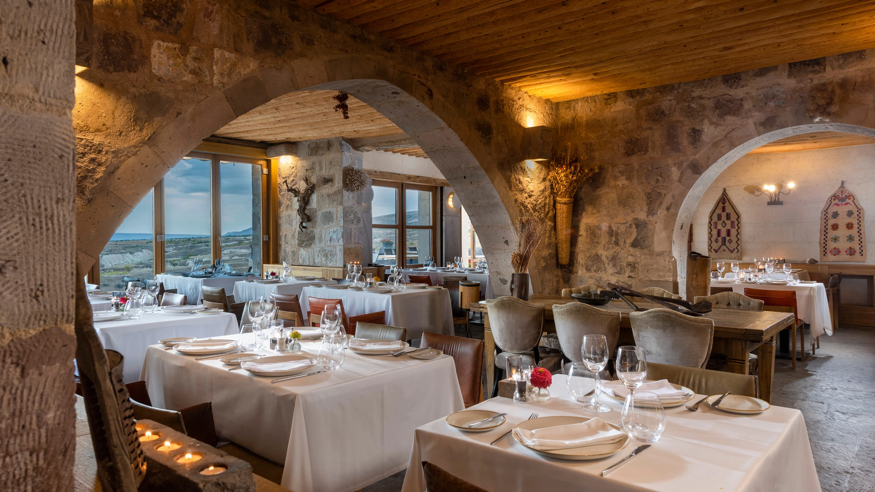 Seki fine dining restaurant at Argos in Cappadocia
