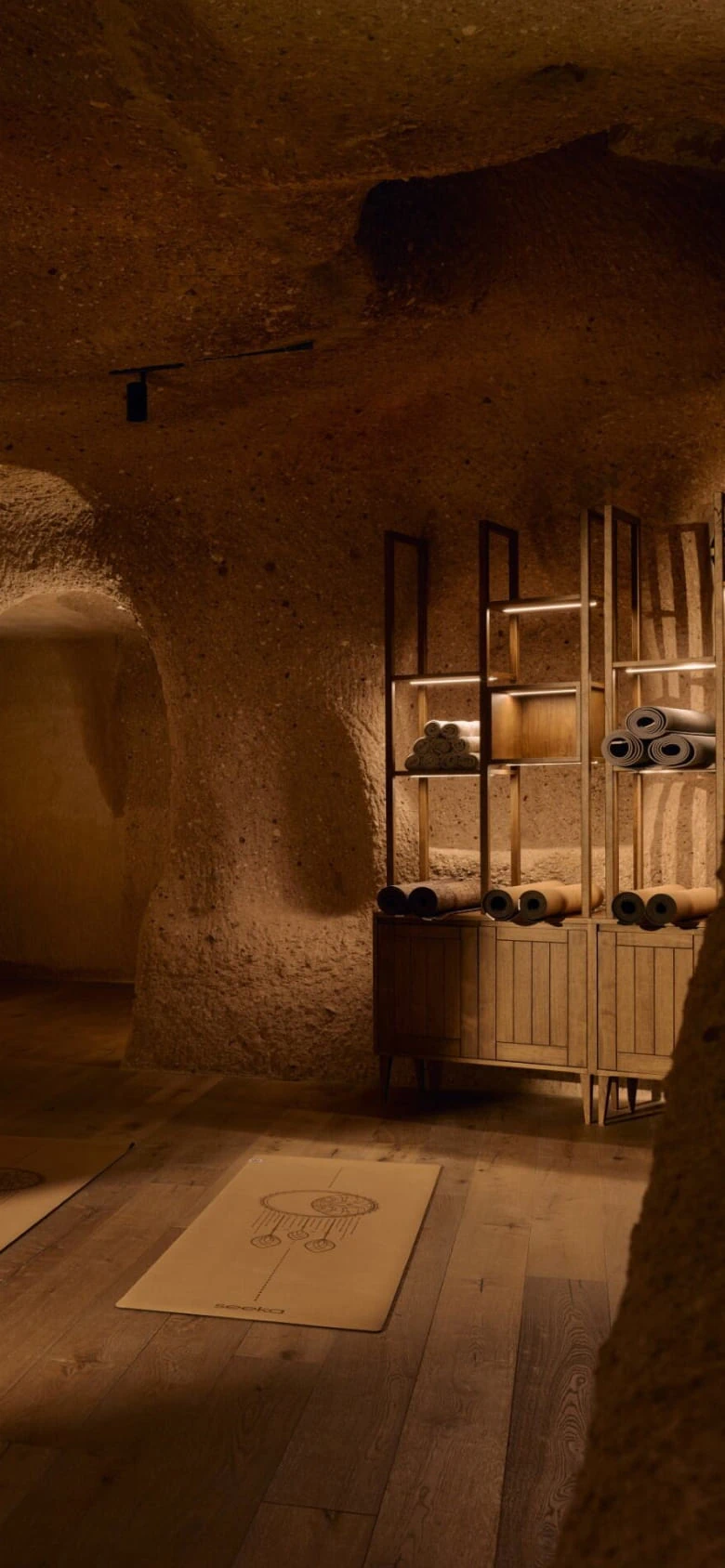 Argos Gym mobile image, Argos in Cappadocia stone fitness room