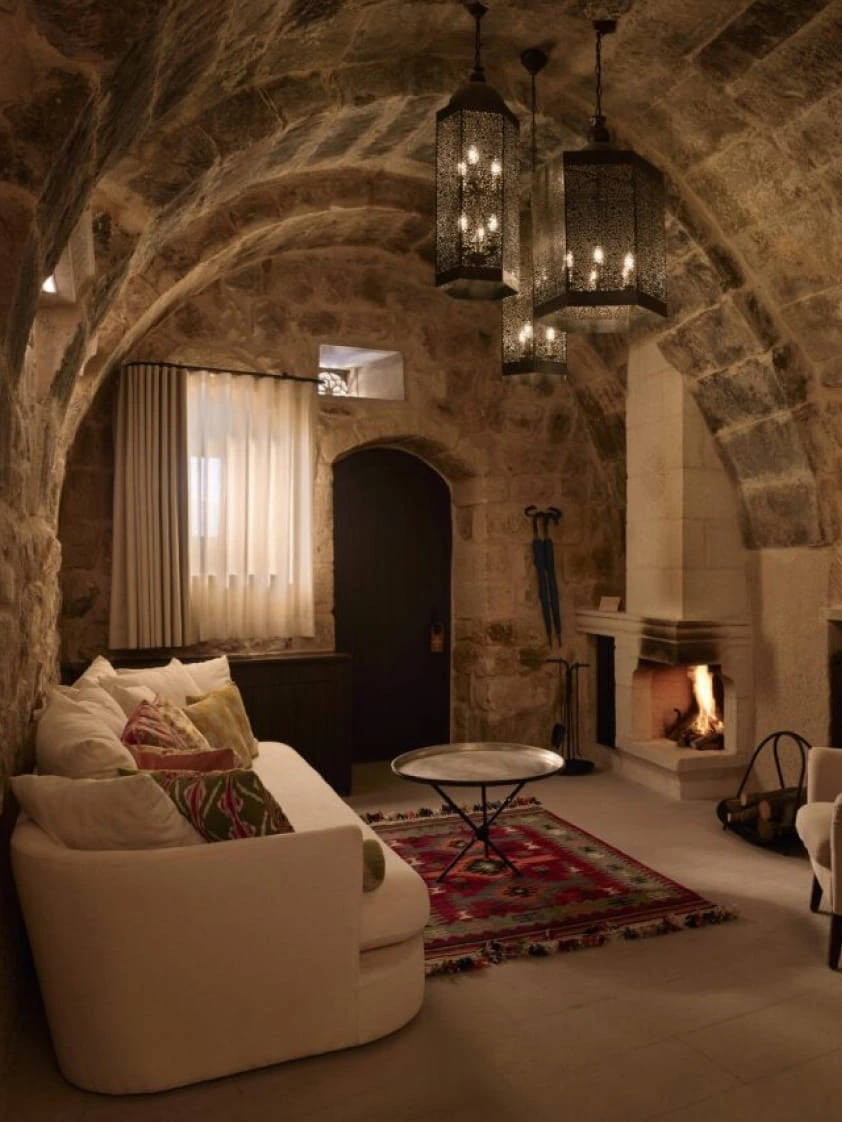 Cave Splendid Suite vaulted stone suite at Argos in Cappadocia