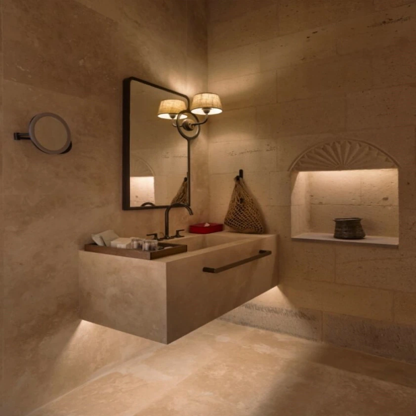 Argos in Cappadocia Suite vaulted stone interior